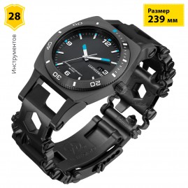 Часы - мультитул LEATHERMAN TREAD TEMPO LT BLACK 832517 Часы - мультитул LEATHERMAN TREAD TEMPO LT BLACK 832517
