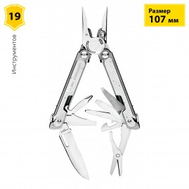 Мультитул LEATHERMAN FREE P2 832638 с нейлоновым чехлом Мультитул LEATHERMAN FREE P2 832638 с нейлоновым чехлом