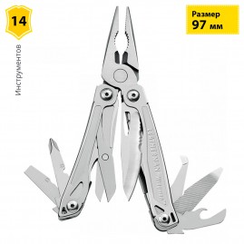 Мультитул LEATHERMAN WINGMAN 832523 с нейлоновым чехлом Мультитул LEATHERMAN WINGMAN 832523 с нейлоновым чехлом