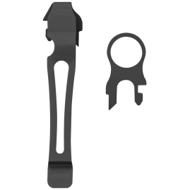 Съемные карманная клипса и кольцо для шнура LEATHERMAN RING + CLIP BLACK 934855 Съемные карманная клипса и кольцо для шнура LEATHERMAN RING + CLIP BLACK 934855